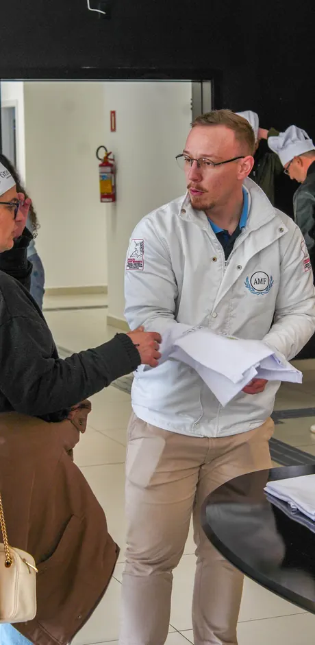 Recepção dos participantes
